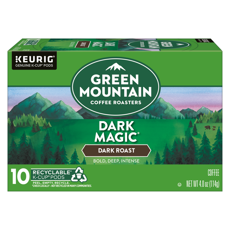 Green Mountain Dark Magic Blend K-Cups 10ct Box