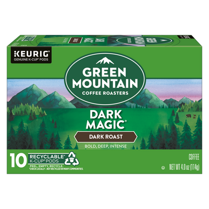 Green Mountain Dark Magic Blend K-Cups 10ct Box