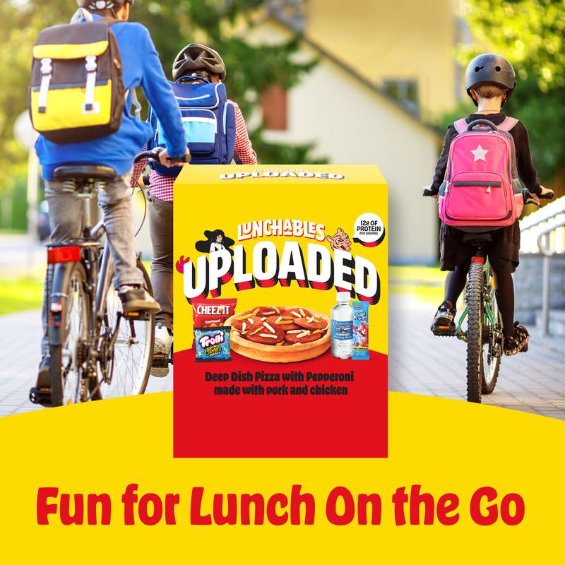 Lunchables Uploaded Pepperoni Deep Dish Pizza - 15oz