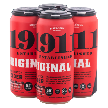 1911 Original Hard Cider 4pk 16oz Can 5.5% ABV