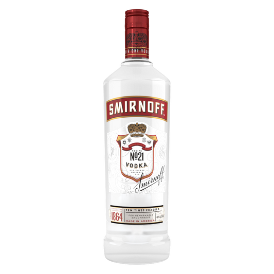 Smirnoff Vodka 1L (80 Proof)