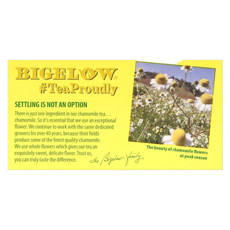 Bigelow Tea Cozy Chamomile Caffeine Free Herbal Tea Bags 18ct Box