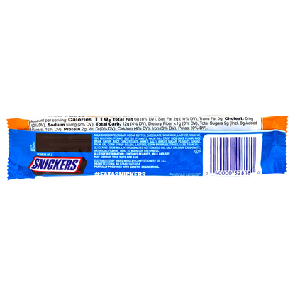 Snickers Crisper Peanut Butter 4pc King Size Bar 3.03oz