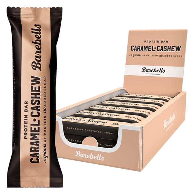 Barebells Caramel Cashew Protein Bar 12ct