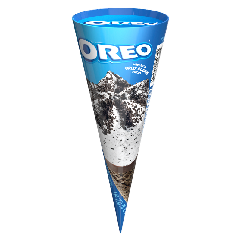 OREO King Size Frozen Dairy Dessert Cone, 1ct