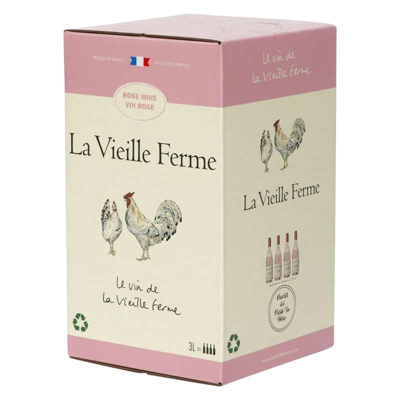 La Vielle Ferme Rose Box Wine 3L