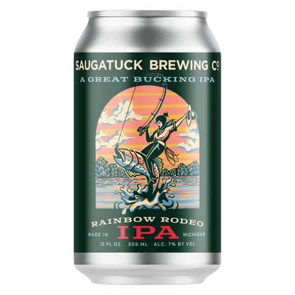 Saugatuck Rainbow Rodeo IPA 6pk 12oz Can 7.0% ABV