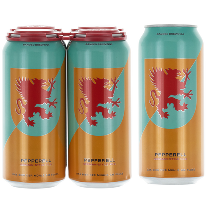 Banded Brewing Pepperell Pilsner 4pk 16oz Can 4.6% ABV