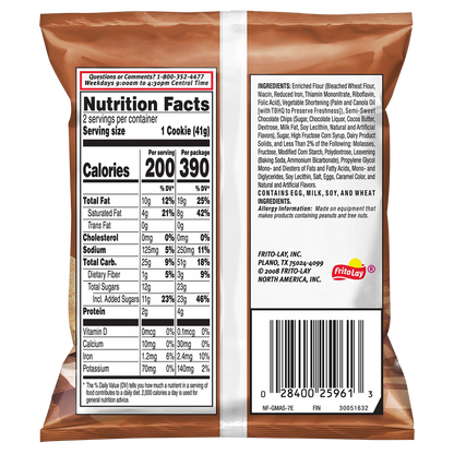 Grandma's Big Chocolate Chip Cookie 2.875oz