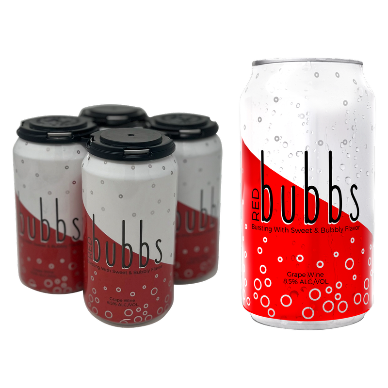 Bubbs Red 4pk 12oz Can 8.5% ABV
