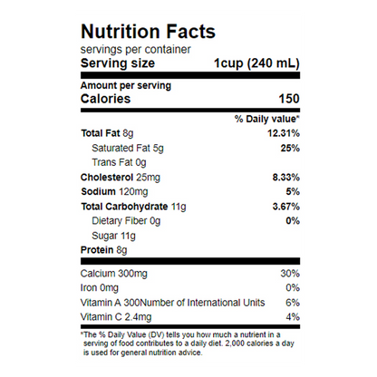 Anderson Whole Vitamin D Milk - 1/2 Gallon