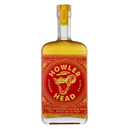 Howler Head Banana Bourbon 750ml (80 Proof)