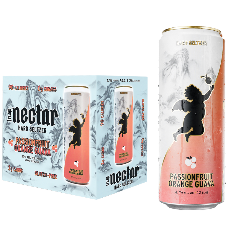 Nectar Hard Seltzer - P.O.G. Passionfruit Orange Guava 6pk 12oz Can 4.8% ABV