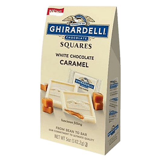 Ghirardelli White Chocolate Caramel Squares 5oz