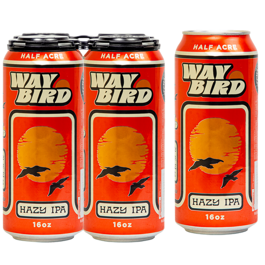 Half Acre Way Bird Hazy IPA 4pk 16oz Can 6.5% ABV
