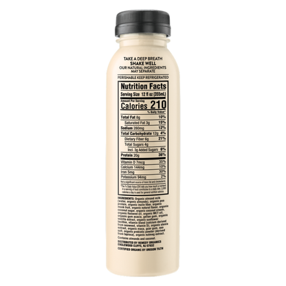 Remedy Organics Vanilla Dream Power Protein Shake 12oz Btl