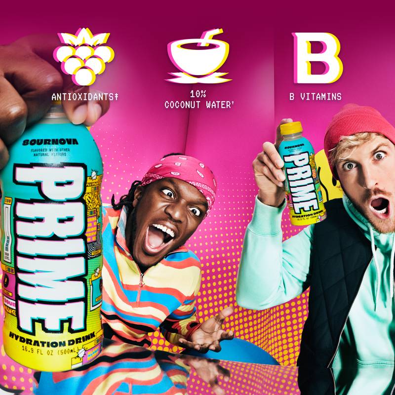 Prime Hydration Sournova 16.9oz Btl