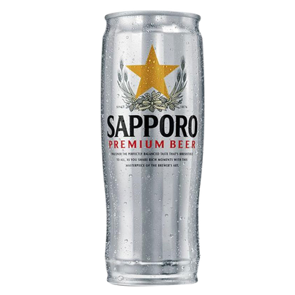 Sapporo Single 22oz Can 4.9% ABV