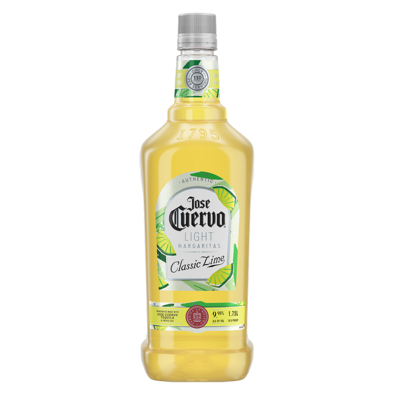 Jose Cuervo Authentic Margarita Classic Lime Light Ready to Drink Cocktail 1.75L 9.95% ABV