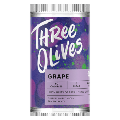 Three Olives Vodka Grape 1L (60 Proof)