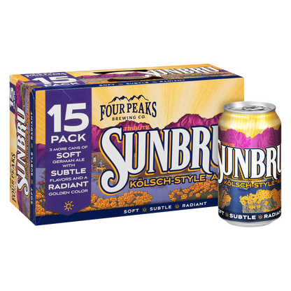 Four Peaks Sunbru Kolsch 15pk 12oz Can