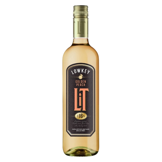 Lowkey Lit Golden Peach 750ml