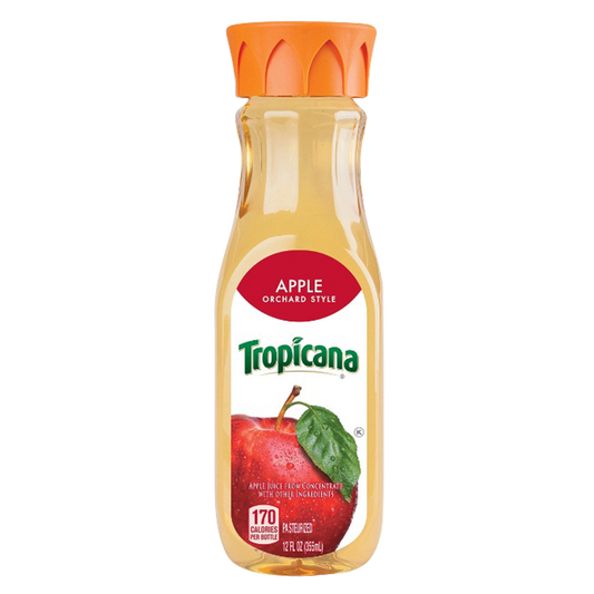 Tropicana Apple Juice 12oz Btl