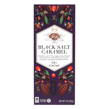 Vosges Haut-Chocolat Black Salt Caramel Chocolate Bar, 3 oz