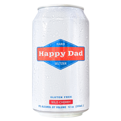 Happy Dad Hard Seltzer Variety Pack 24pk 12oz Can 5% ABV
