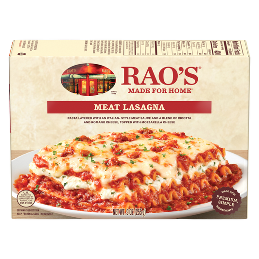 Rao's Frozen Meat Lasagna 9oz