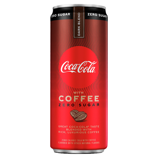 Coca-Cola with Coffee Dark Blend Zero Sugar 12oz Can