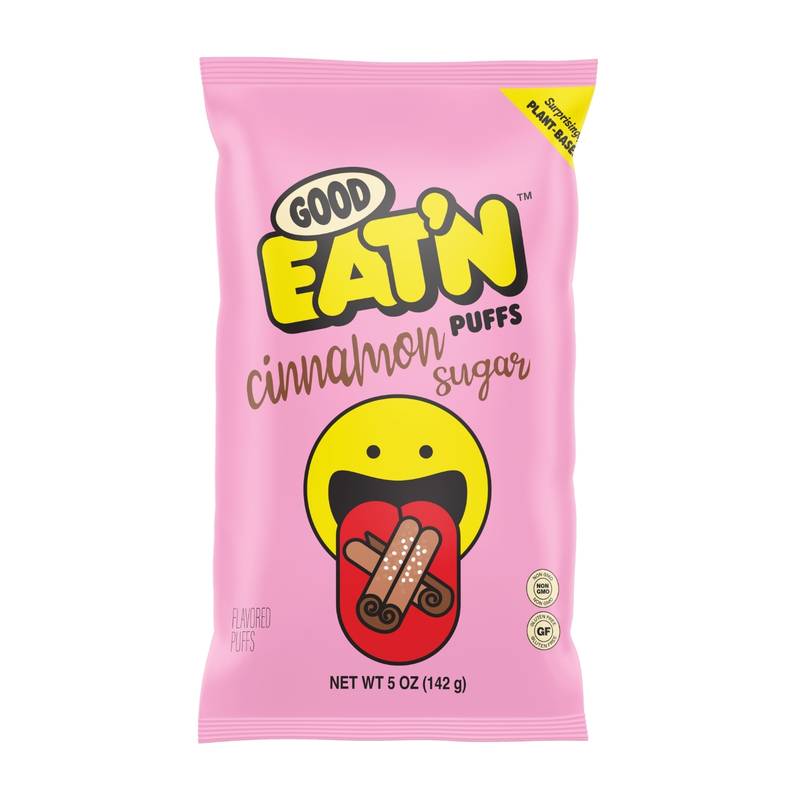Good Eat'n Cinnamon Sugar Puffs, 5oz