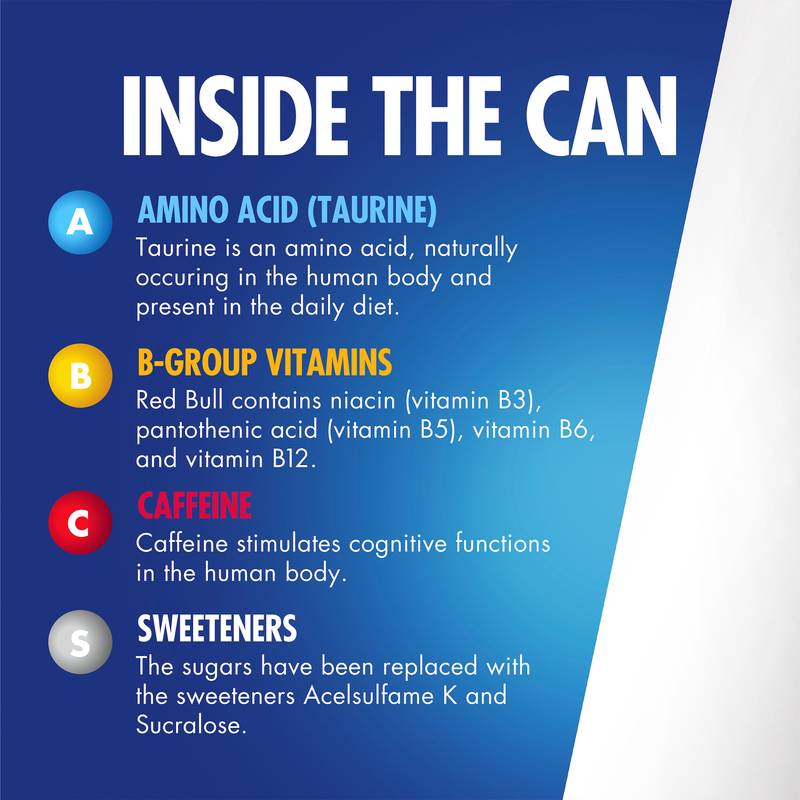 Red Bull Sugar Free Energy Drink The Sea Blue Edition Juneberry 4pk 12oz Can