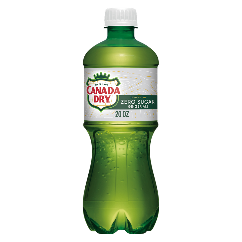 Canada Dry Zero Sugar Ginger Ale 20oz Btl