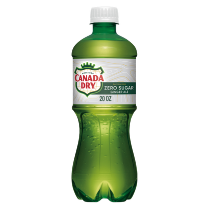 Canada Dry Zero Sugar Ginger Ale 20oz Btl