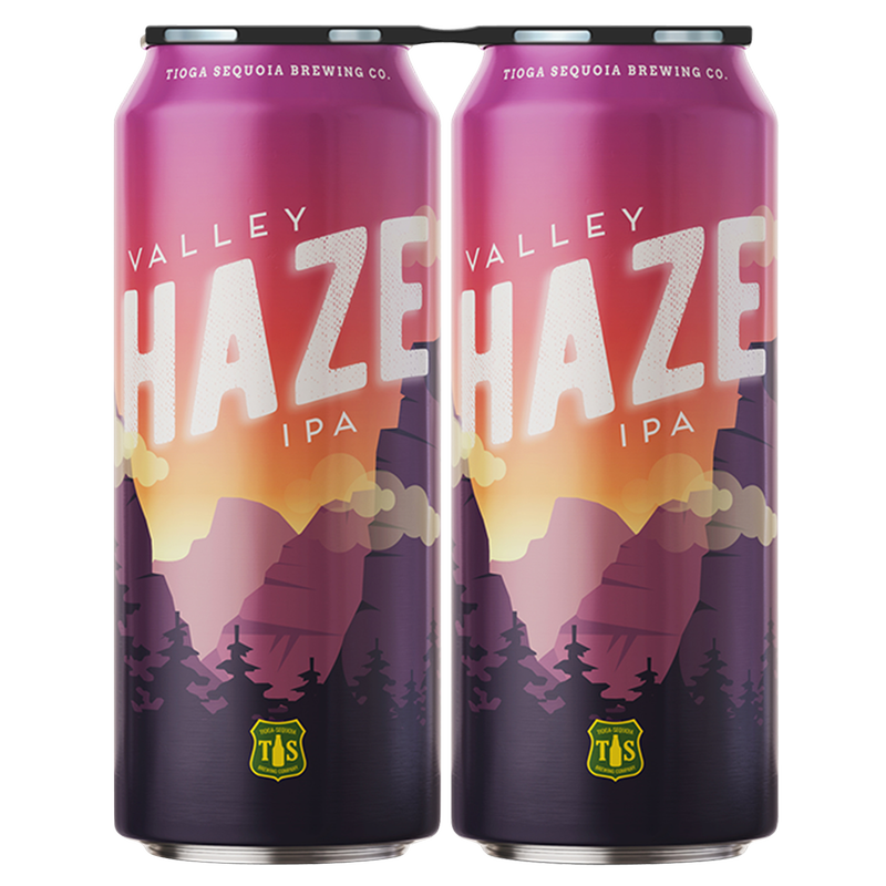 Tioga-Sequoia Brewing Valley Haze IPA 4pk 16oz Can