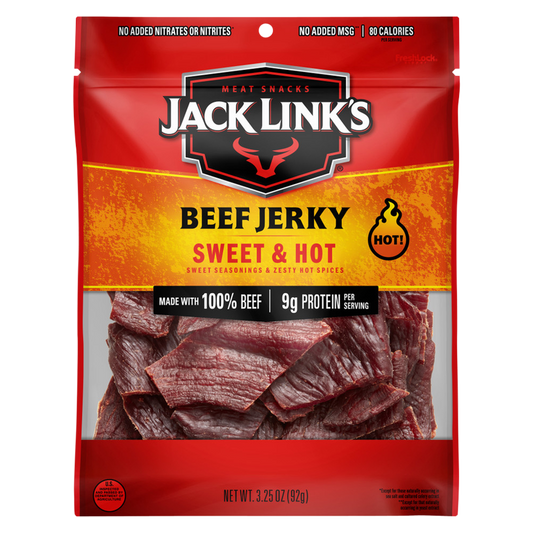 Jack Link's Sweet & Hot Beef Jerky 3.25oz