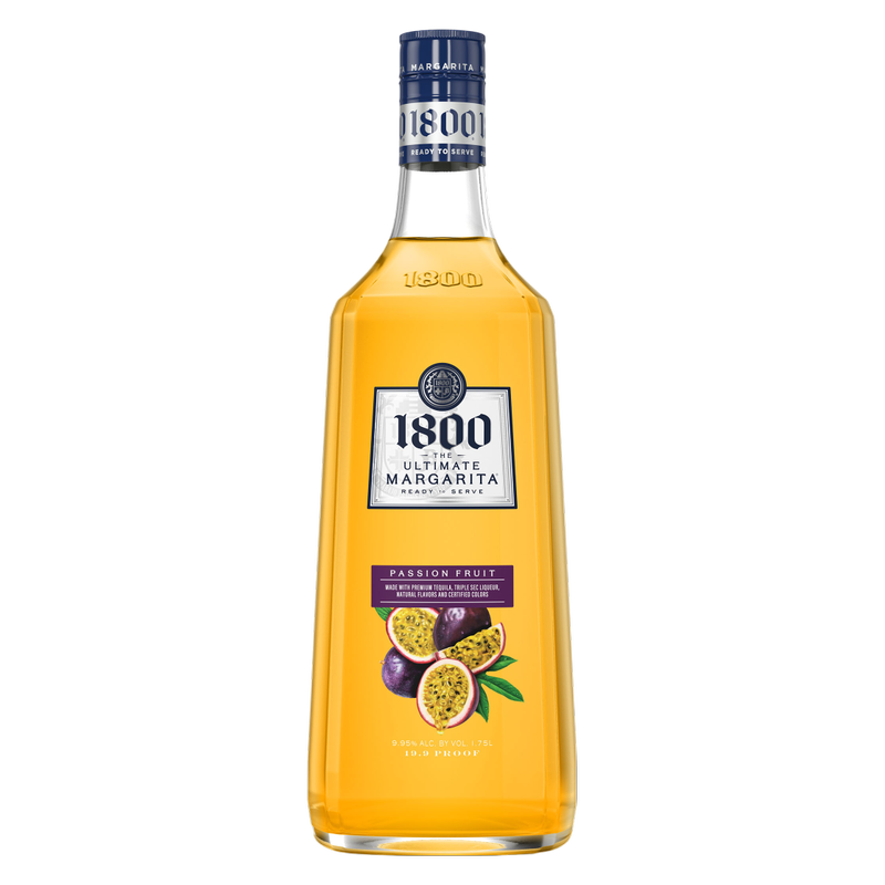 1800 The Ultimate Margarita Passion Fruit Ready to Drink Cocktail 1.75L 9.95% ABV