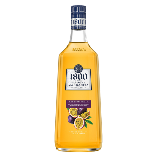 1800 The Ultimate Margarita Passion Fruit Ready to Drink Cocktail 1.75L 9.95% ABV