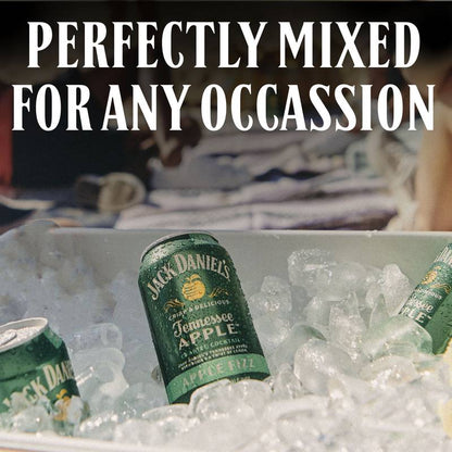 Jack Daniel's Apple Fizz Cocktail 4pk 12oz Can 7% ABV