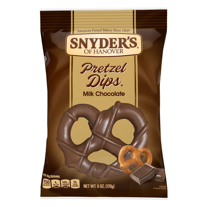 Snyder's Milk Chocolate Pretzel Dips, 6oz