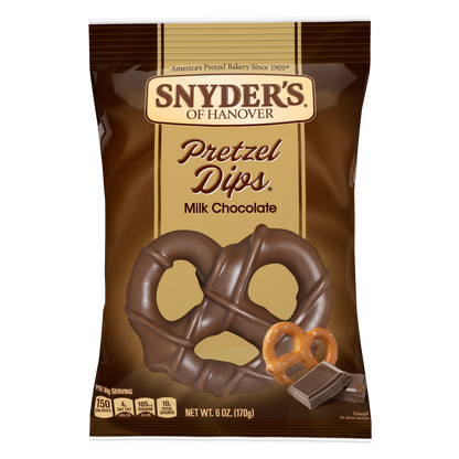 Snyder's Milk Chocolate Pretzel Dips, 6oz