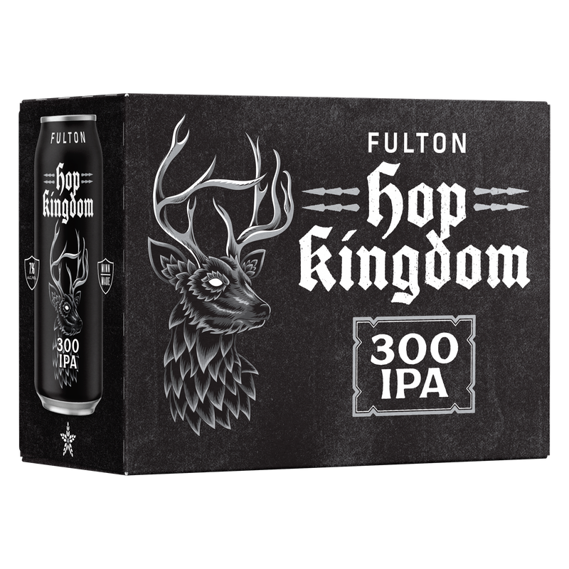 Fulton Hop Kingdom 300 Ipa 4pk 16oz Cans 7% ABV