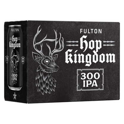 Fulton Hop Kingdom 300 Ipa 4pk 16oz Cans 7% ABV