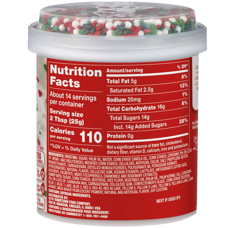 Pillsbury Peppermint Vanilla Frosting