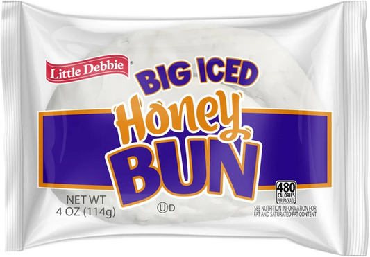 Little Debbie Iced Honey Bun, 4.0oz