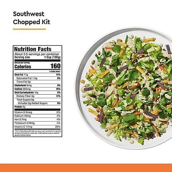 Taylor Farms Southwest Chopped Salad Kit - 12.6oz