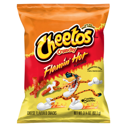 Cheetos Crunchy Flamin' Hot 3.25oz