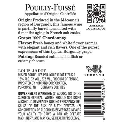 Louis Jadot Pouilly Fuisse 750ml