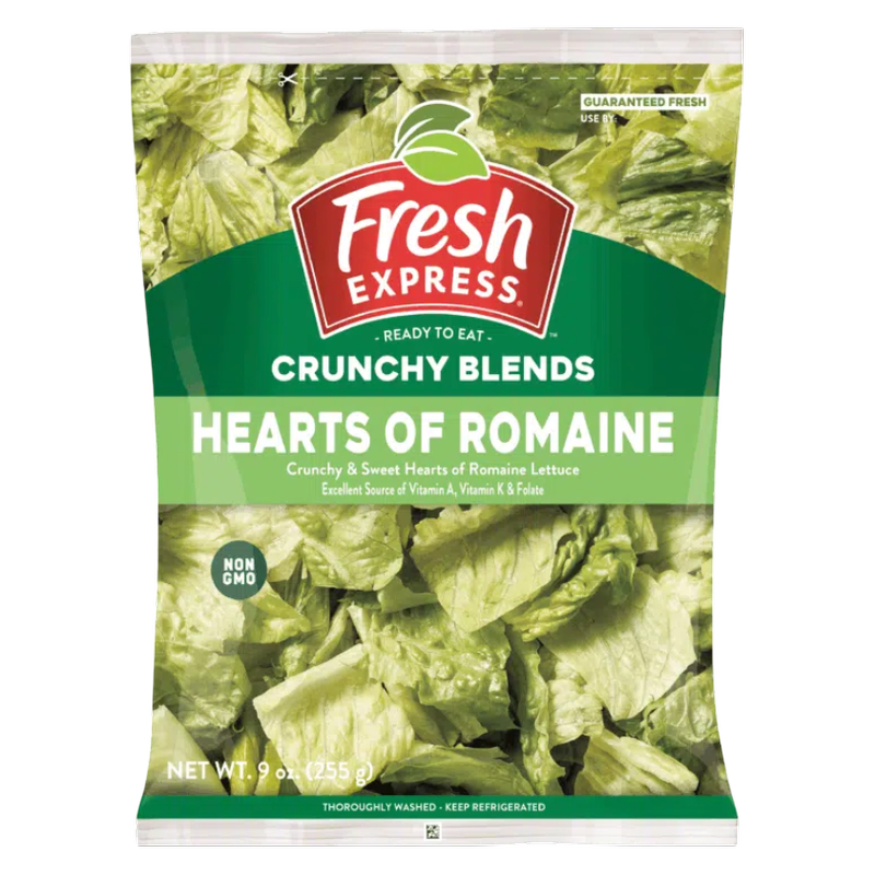 Fresh Express Chopped Hearts of Romaine - 9oz
